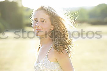 Similar – Image, Stock Photo green Feminine Young woman