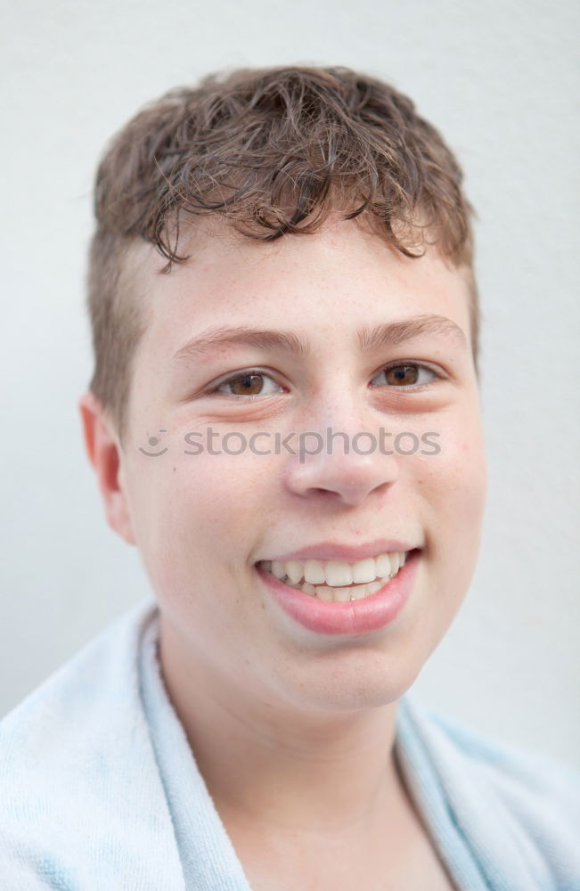 Similar – Image, Stock Photo Portrait in front of tree