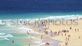 Bathing at the beach of Nazaré I