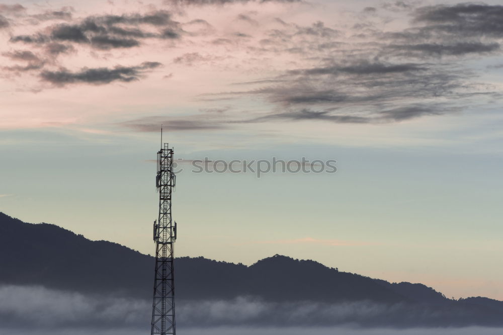 Similar – Image, Stock Photo It still divides us Cupid into fog and night.