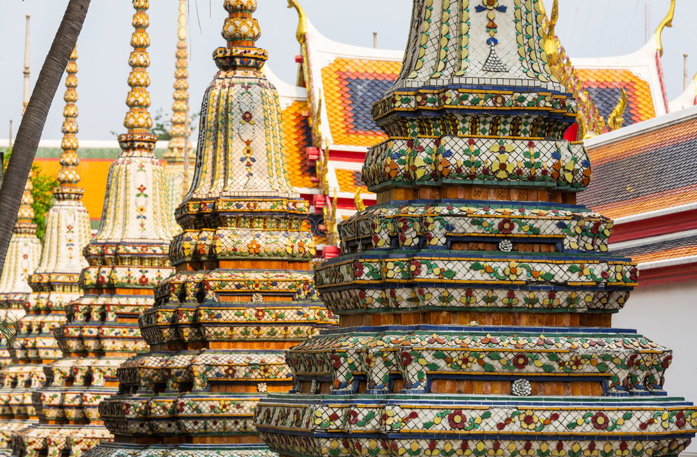 Similar – Image, Stock Photo Colorful statue at Wat Phra Kaew temple, Bangkok