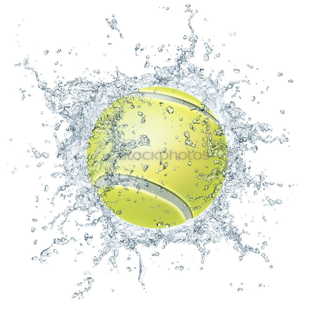 Similar – Extreme Closeup of Horizontal Tennis Ball Seam