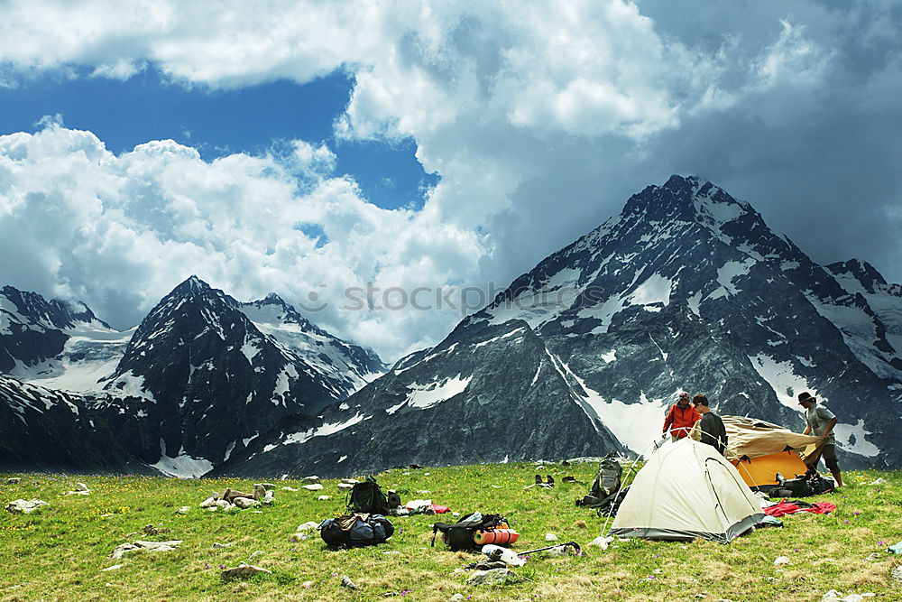 Image, Stock Photo washing day Sky Clouds