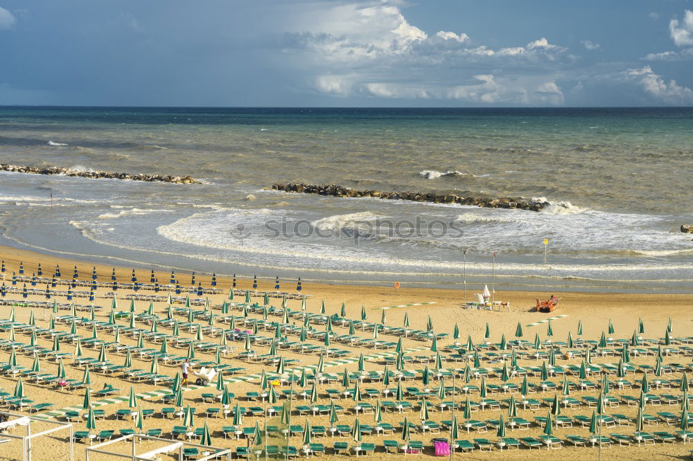 Similar – Image, Stock Photo Bird’s eye view of people on the beach