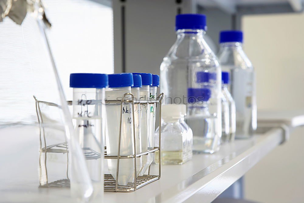 Similar – Image, Stock Photo Laboratory Glass Bottles