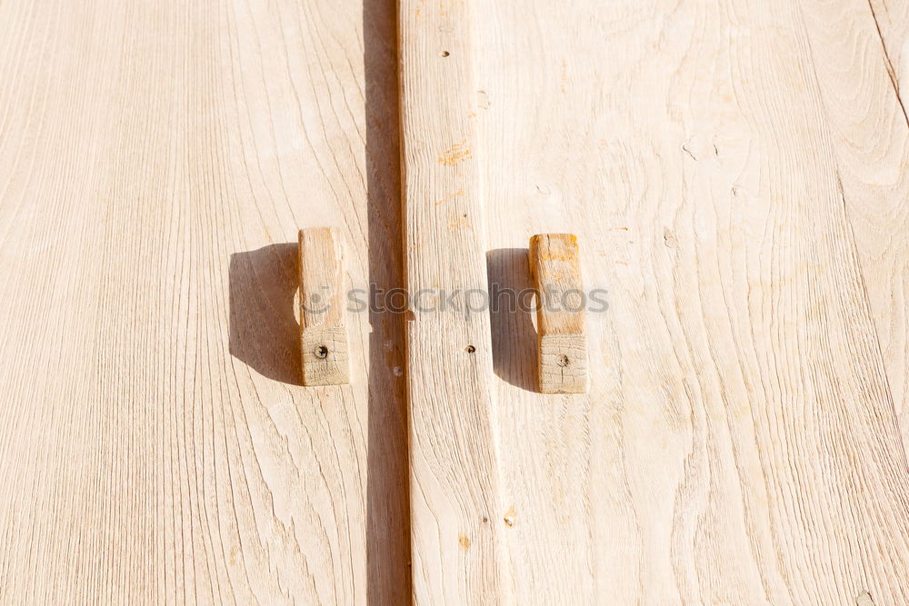 Similar – Image, Stock Photo Workpiece and pencil on a saw