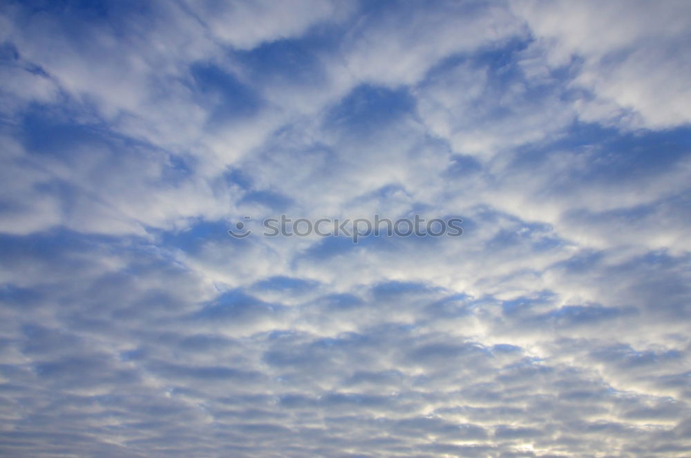 Similar – schäfchenwolken Wolken