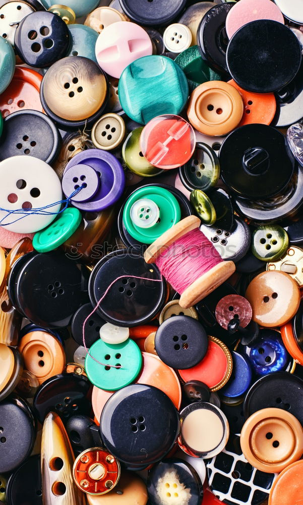 Similar – Image, Stock Photo Set sewing buttons fashion