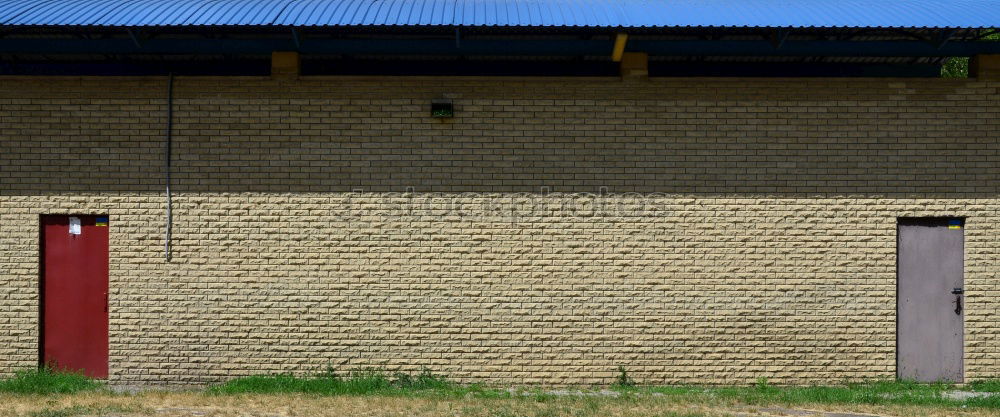 Similar – Image, Stock Photo Backyard with playground equipment