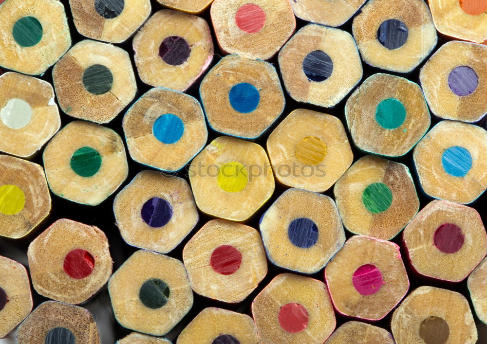 Similar – Wooden crayons. Design