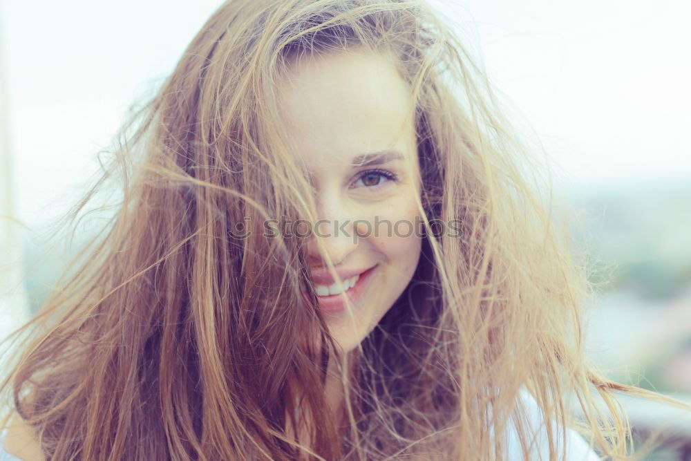 Similar – Image, Stock Photo waves Trip Young woman