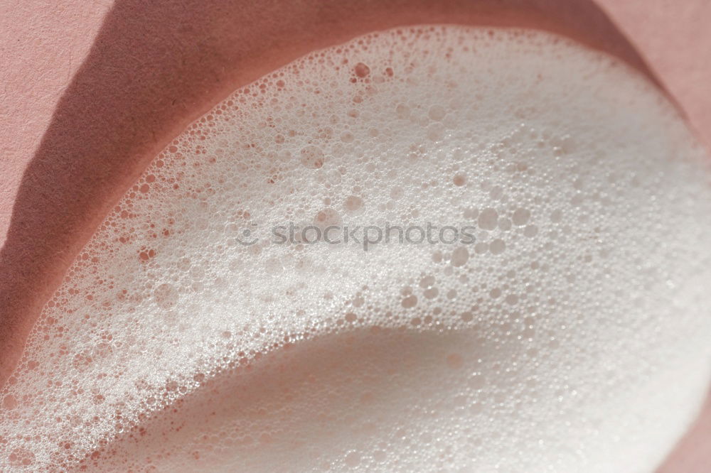 Image, Stock Photo Foam wash with hair