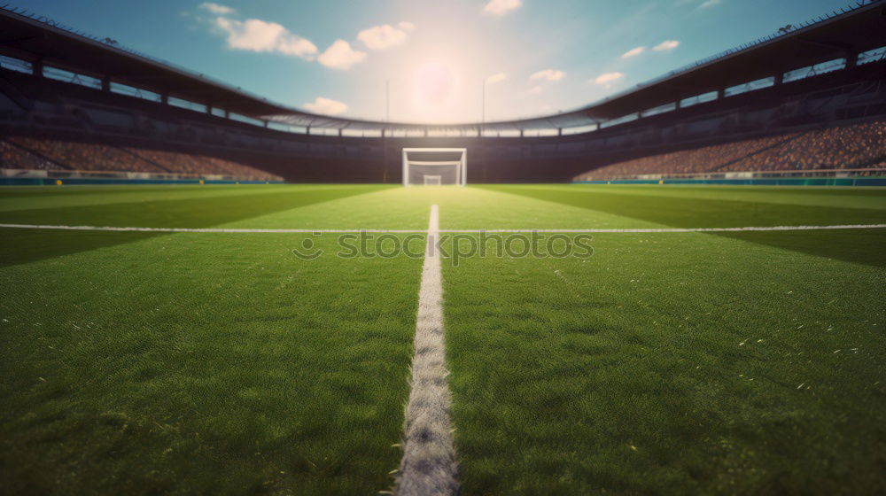 Similar – football kick-off for the 2014 World Cup