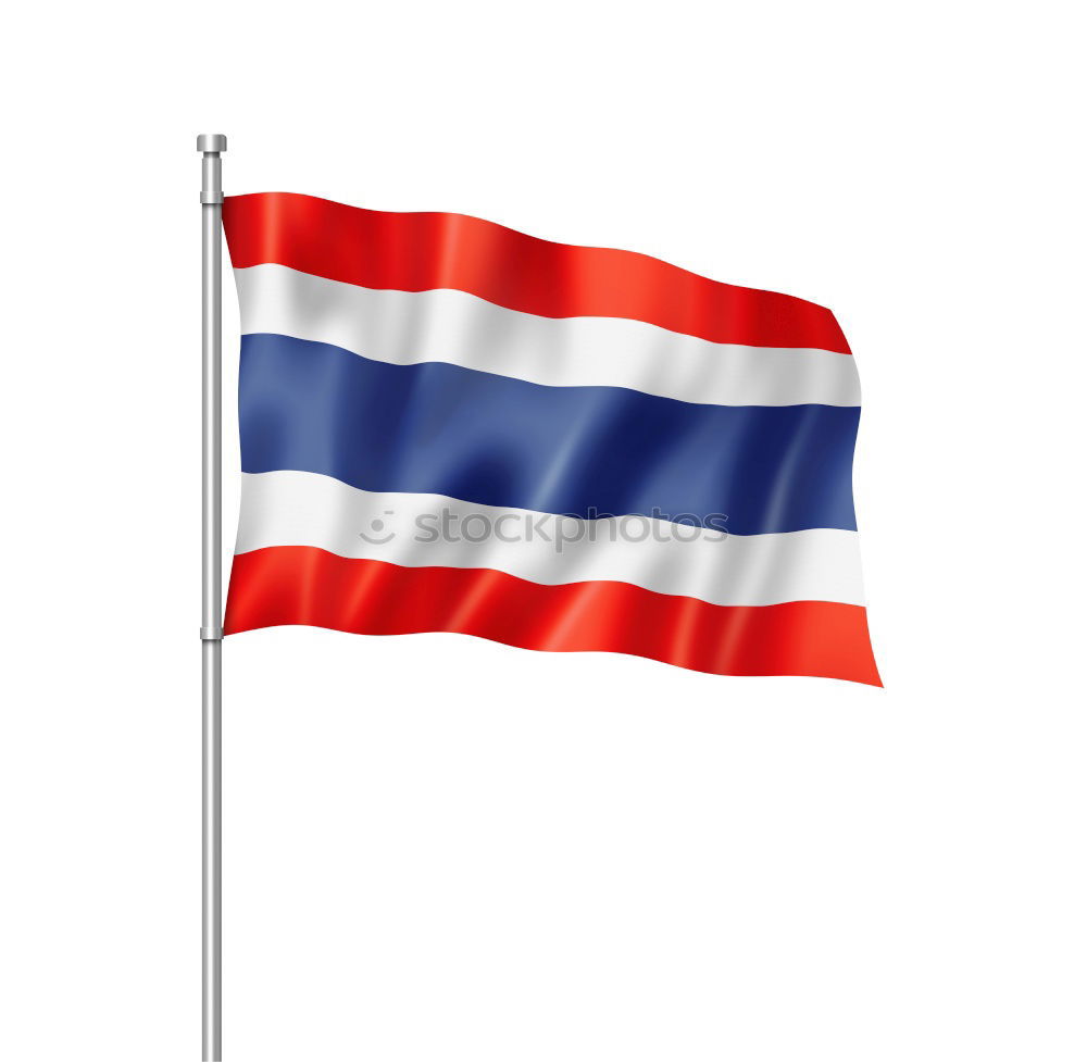 Similar – Image, Stock Photo asia kho phangan bay isle waving flag