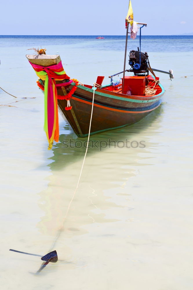 Similar – Image, Stock Photo pirogue and south china sea