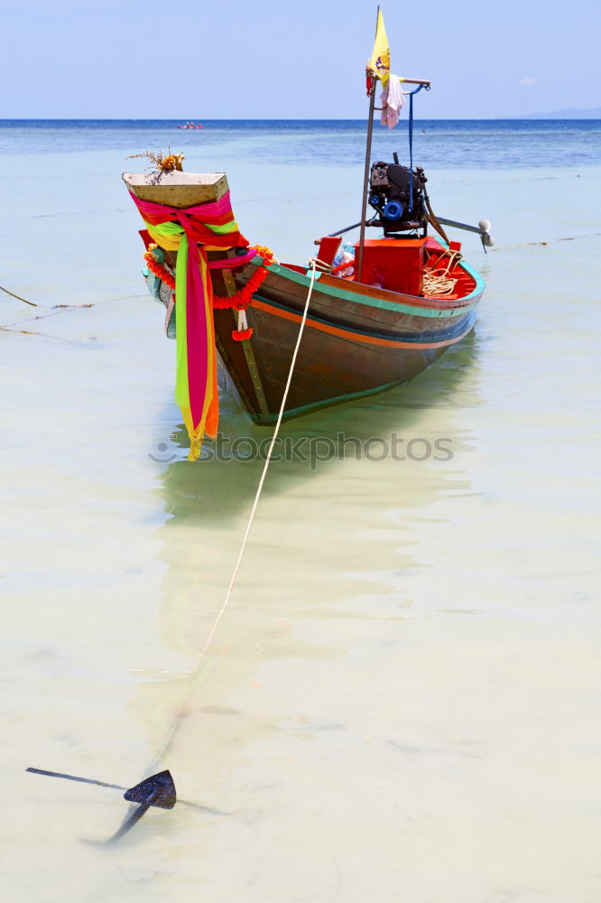 Similar – Image, Stock Photo pirogue and south china sea