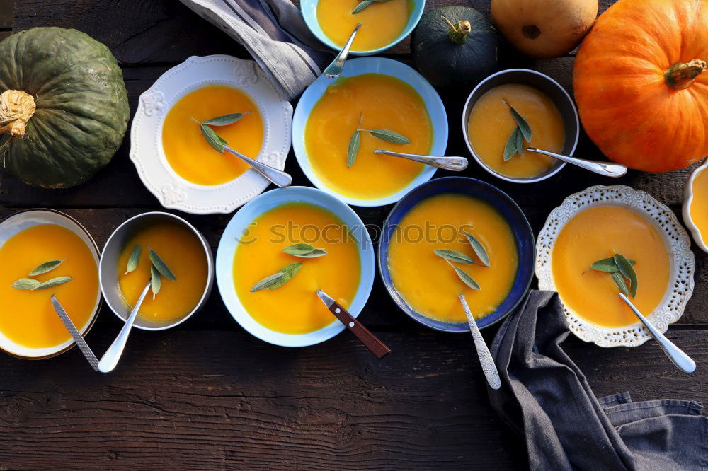 Similar – Freshly made pumpkin juice in a glass jar