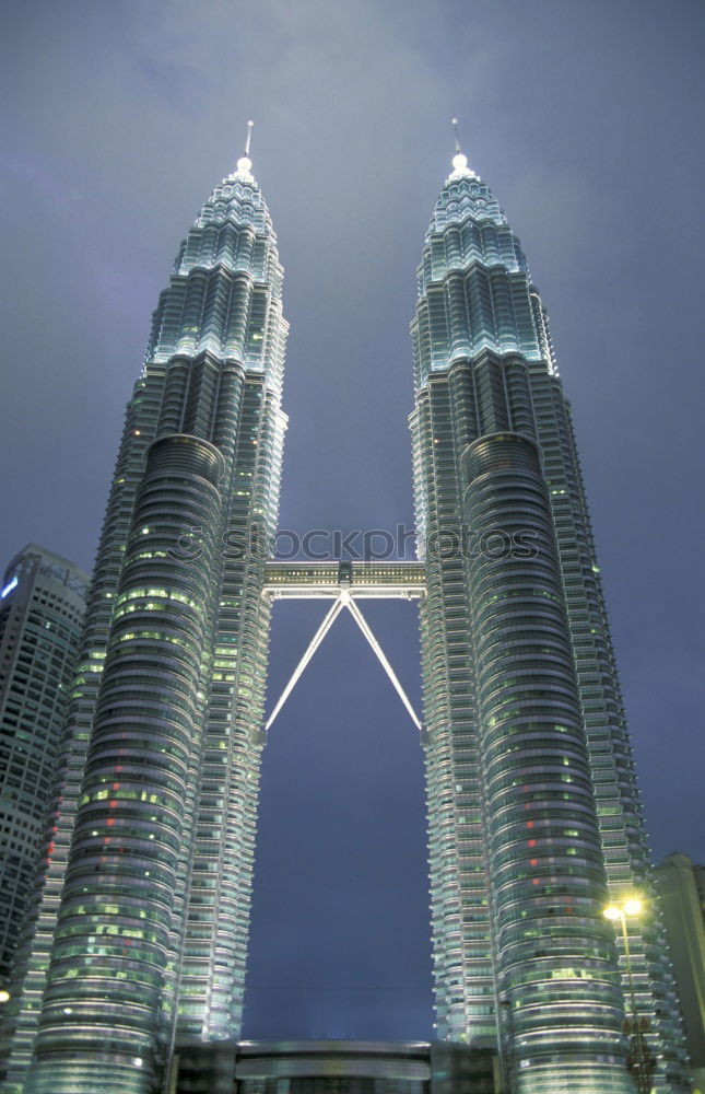 Similar – Petronas Towers at night (1)