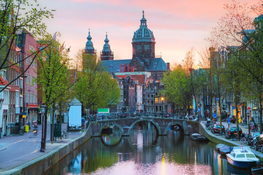 Similar – Image, Stock Photo Red light district Amsterdam by day