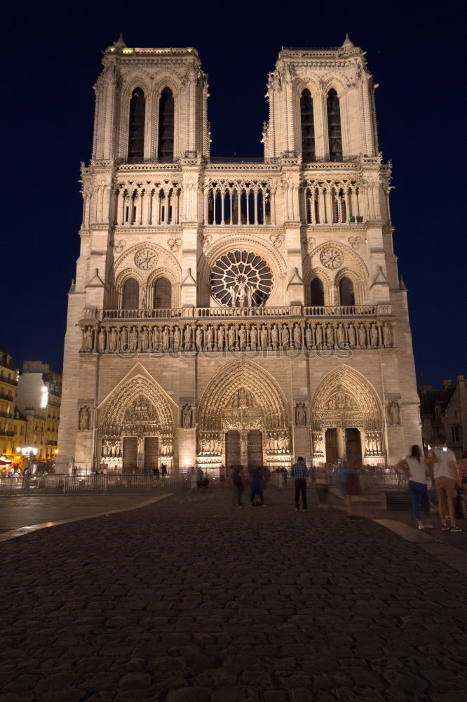 Similar – LochbildParis02 Notre-Dame