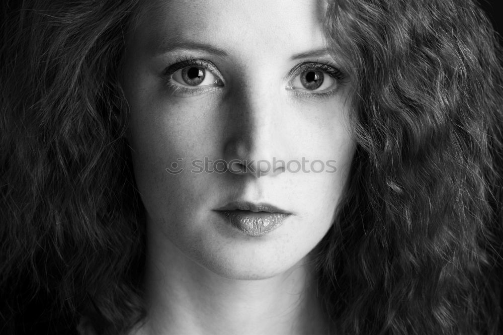 Similar – Image, Stock Photo Portrait of a young, smiling woman