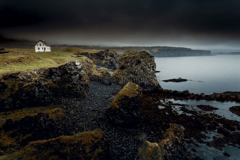 Similar – Image, Stock Photo Coastal Trail At The Spectacular Atlantic Cost On St. Abbs Head in Scotland