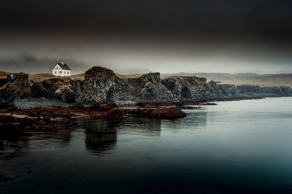 Similar – Image, Stock Photo Coastal Trail At The Spectacular Atlantic Cost On St. Abbs Head in Scotland