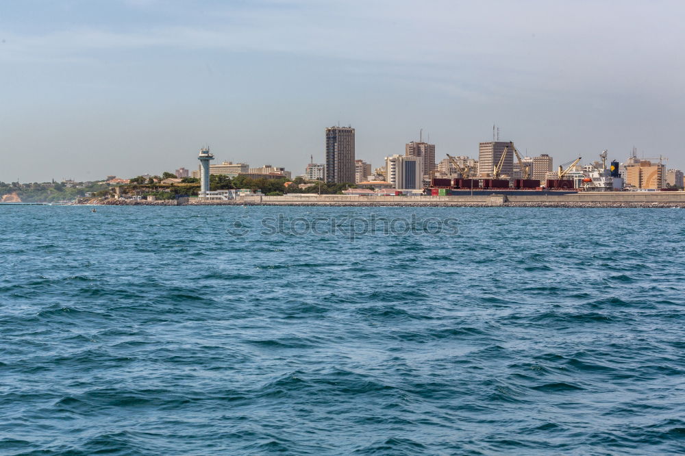 Similar – Woman with blue dress and hat at Malecon in Havana