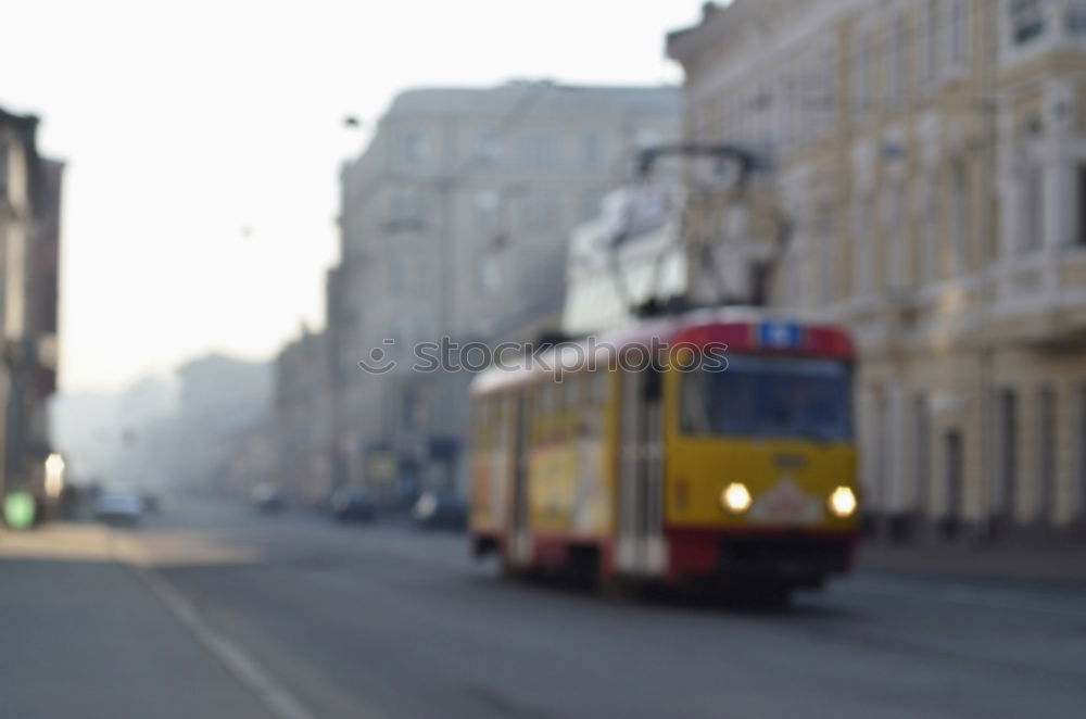 Similar – Image, Stock Photo rush hour Prague Downtown