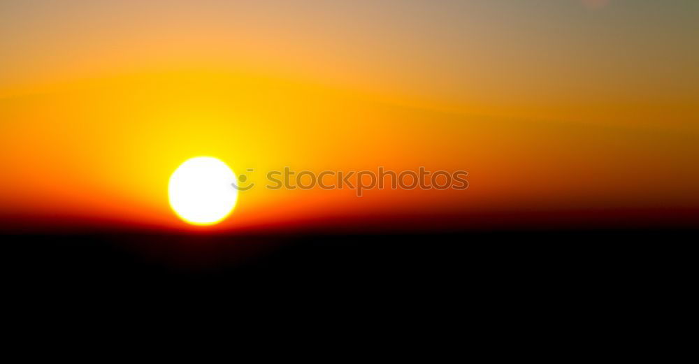 Similar – Image, Stock Photo Picturesque view of sun above ocean