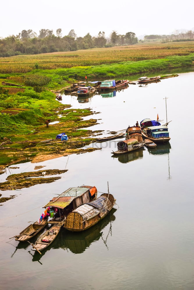 Similar – Image, Stock Photo wait… Fisherman