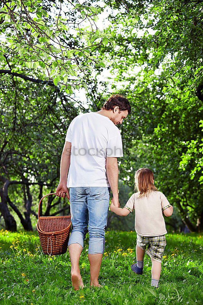 Similar – father and daughter fixing problems with bicycle