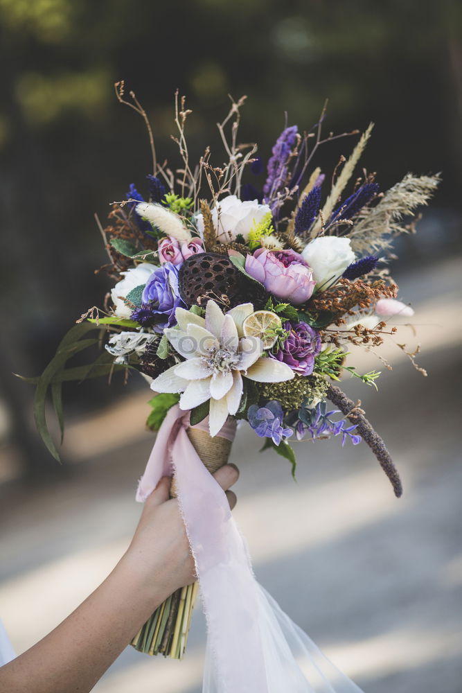 Similar – Image, Stock Photo bridal couple Happy Event