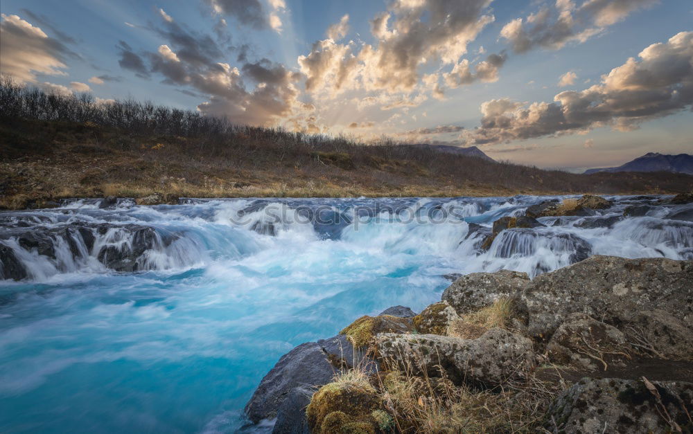 Similar – Image, Stock Photo tributary at the Berglisee