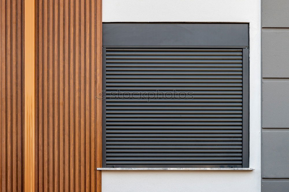 Image, Stock Photo neighbors Garage