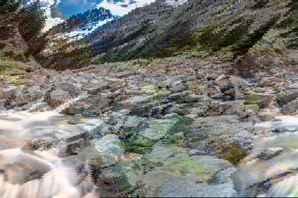 Similar – Image, Stock Photo Pyrenees Hiking Trail 10