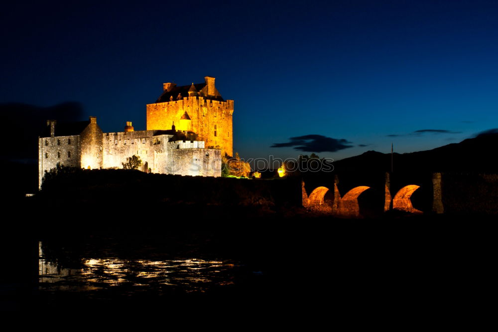 Similar – Image, Stock Photo Burghausen Salzach Night