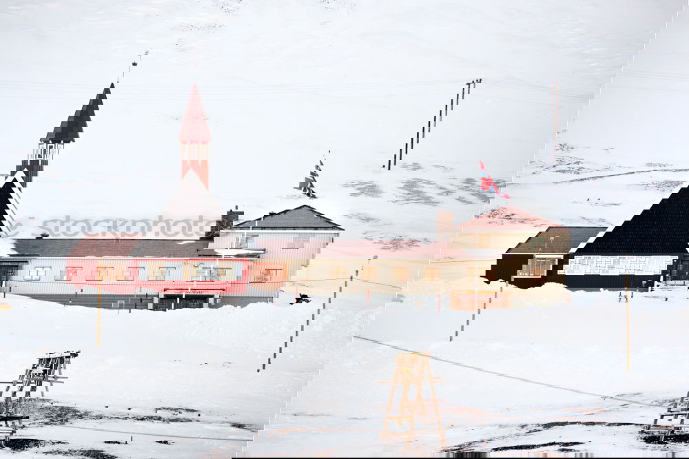 Similar – Image, Stock Photo Longyearbyen church