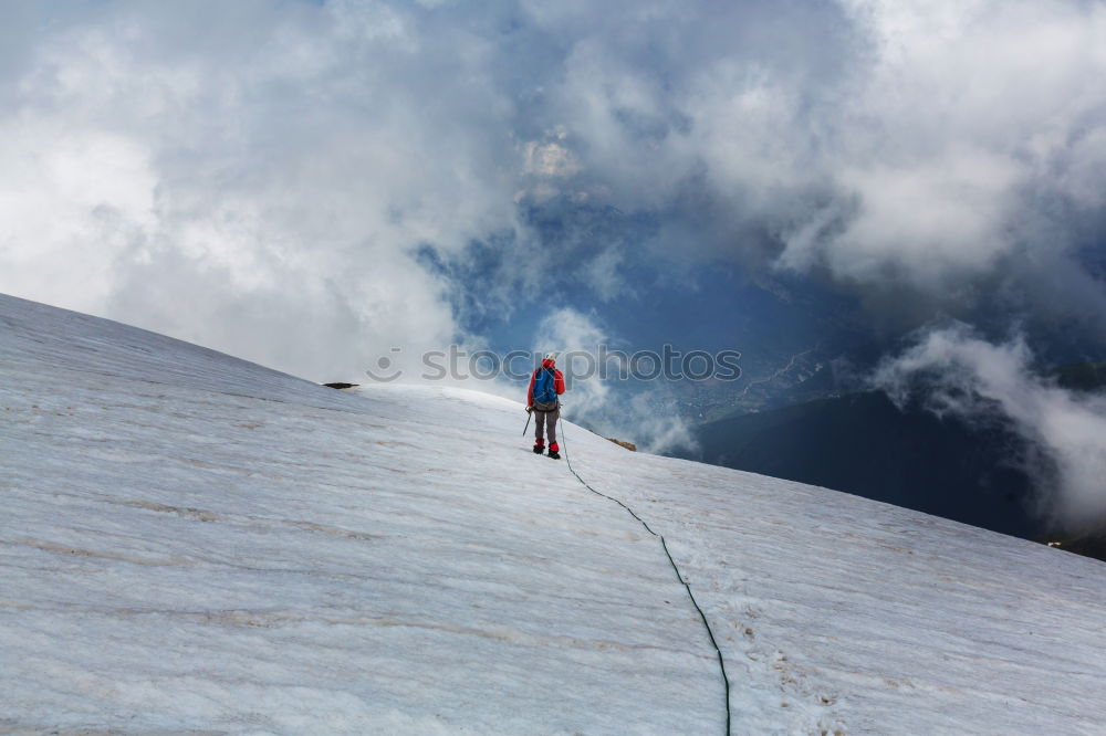 Similar – sunrise Climbing