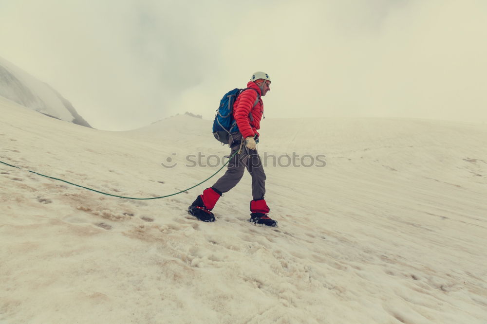 Similar – über`n Gletscher Wolken