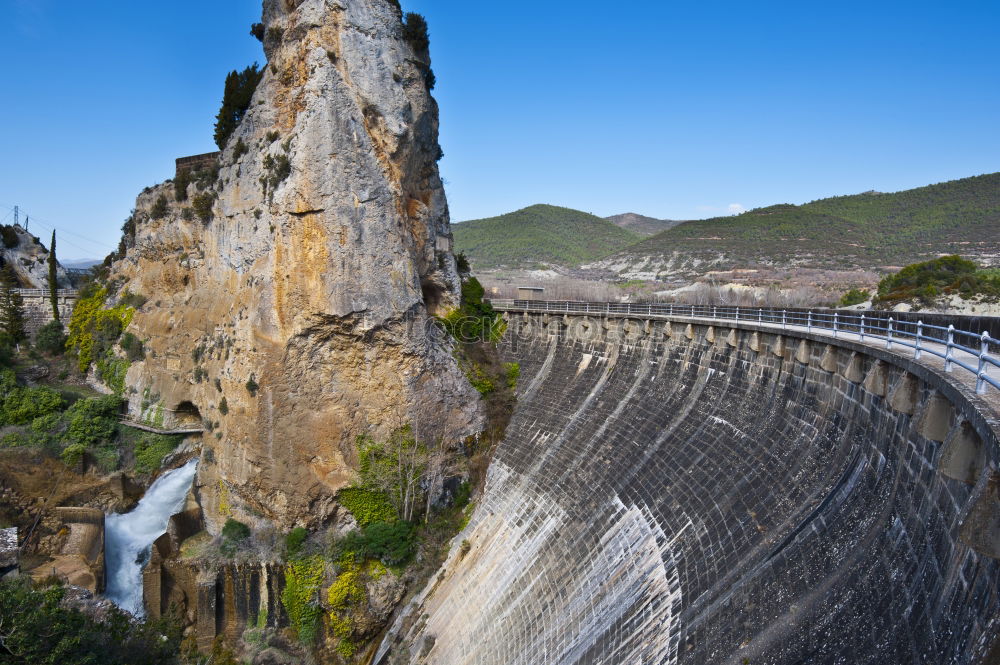 Similar – Image, Stock Photo Hoover Dam Panorama USA