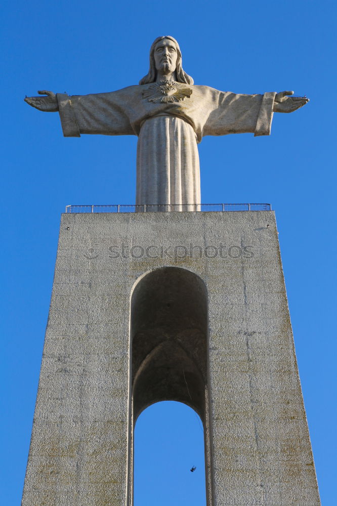 Image, Stock Photo Statue of Christ