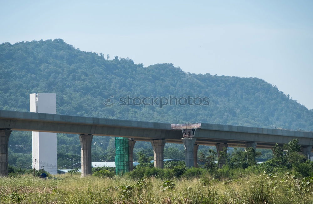 Similar – Image, Stock Photo bridge Construction Steel