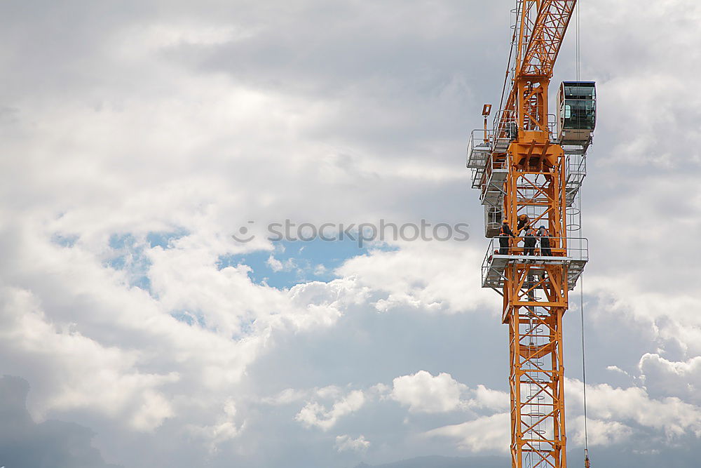 Similar – schwer filigran Baustelle