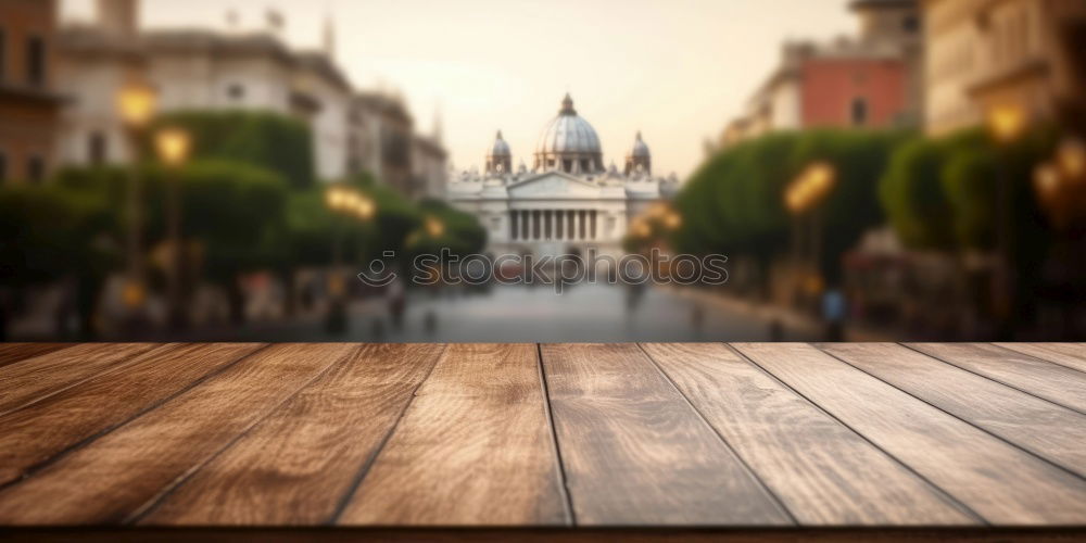 Similar – Rome city center at the dawn of sunset