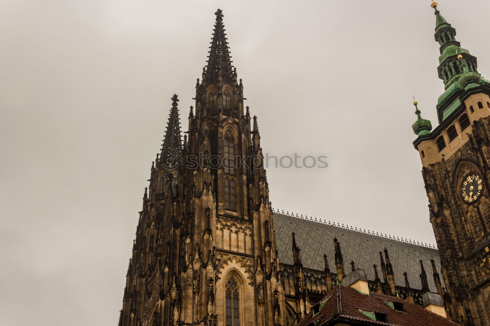 Similar – many rainbow flags of the queer community at the CSD in Cologne. Cologne Cathedral in the background