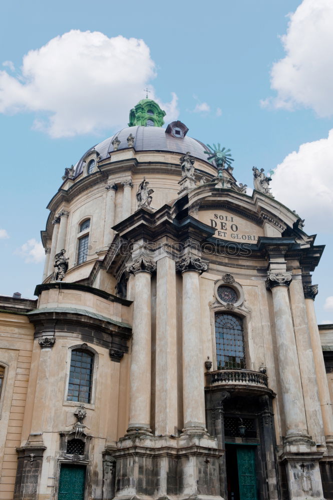 Similar – Image, Stock Photo cathedral Small Town