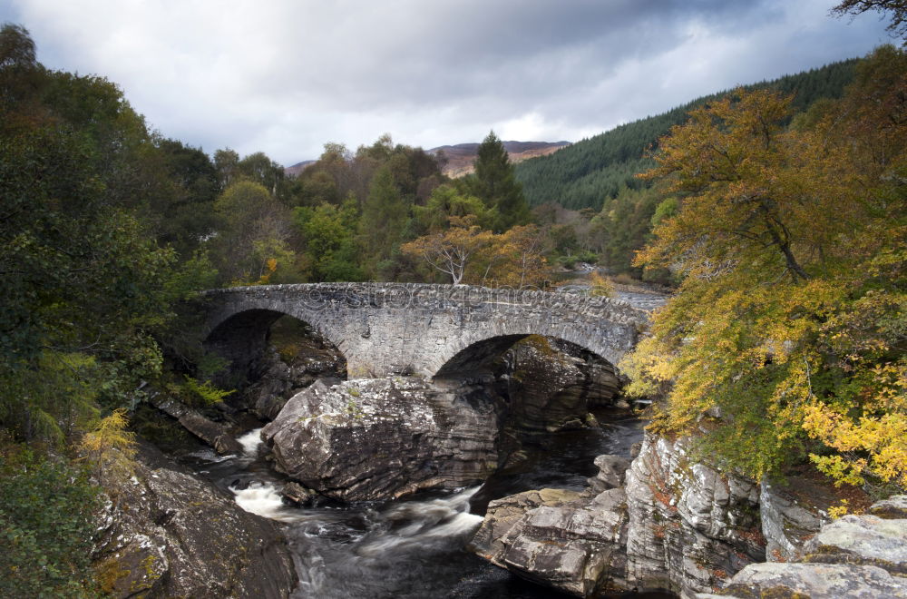 Similar – Image, Stock Photo Viaduct in Scotland; film location Harry Potter