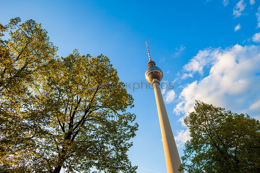 Similar – Image, Stock Photo television tower