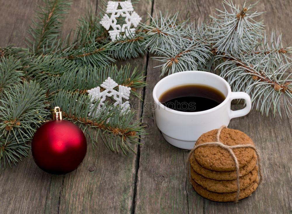 Image, Stock Photo hot black coffee with steam